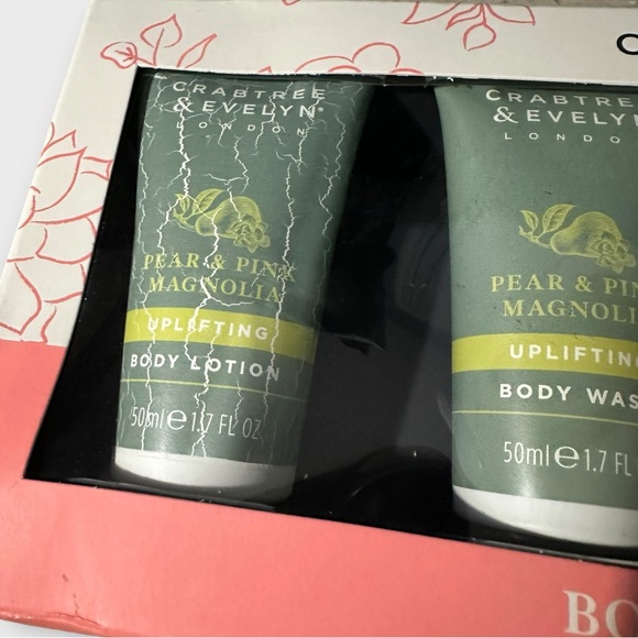 Crabtree & Evelyn NIB Body Lotion 2 x 50ml & Body Wash 3 x 50ml Set READ - Picture 2 of 11